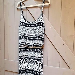 Forever 21 tribal print maxi dress